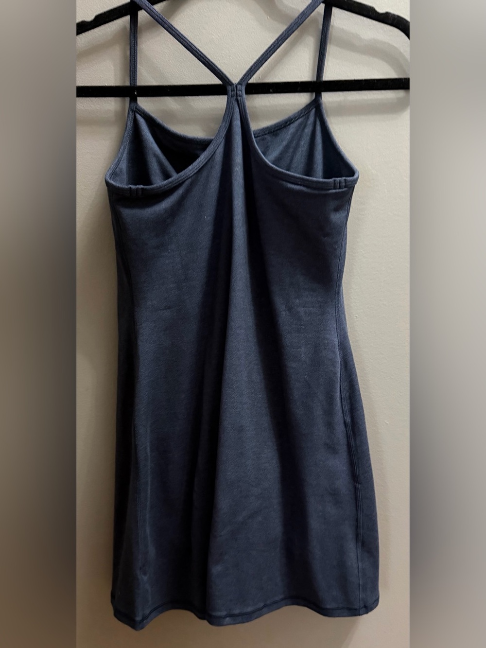 Offline by Aerie Navy Blue Spaghetti Strap Athletic Dress - Picture 2 of 4